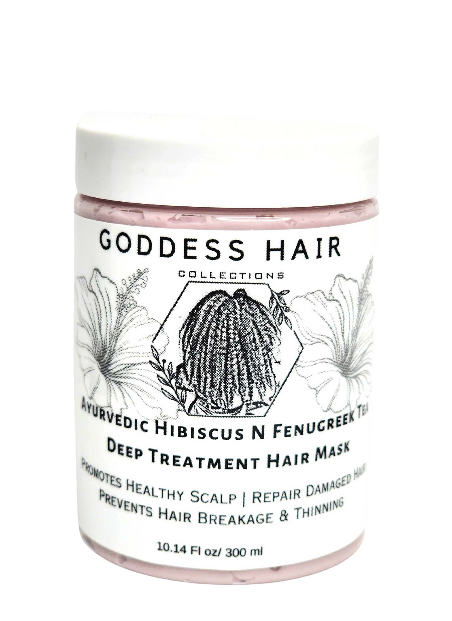 Auyvedic Hibiscus N Fenugreek Tea Deep Treatment Hair Mask