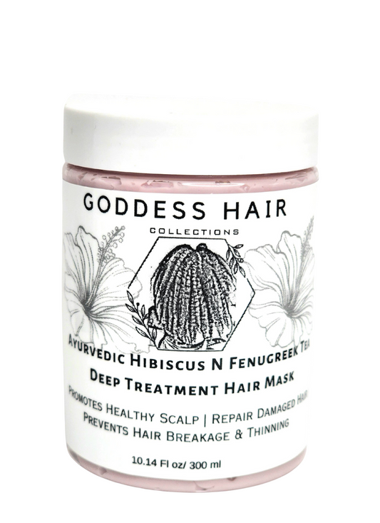 Auyvedic Hibiscus N Fenugreek Tea Deep Treatment Hair Mask